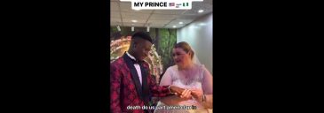 ‘I Went To Nigeria To Get My Prince’ – Plus-Sized Oyibo Lady Weds Nigerian Man