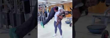 Video Of A Female Bodybuilder Lifting Verydarkman